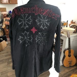 Black Manchester shirt